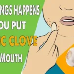 Place a Garlic Clove In Your Mouth